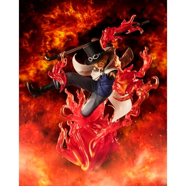 Bandai Tamashii Nations Figuarts ZERO One Piece Sabo Fire, Sammelfigur PVC Statue, 19 cm – Bild 7