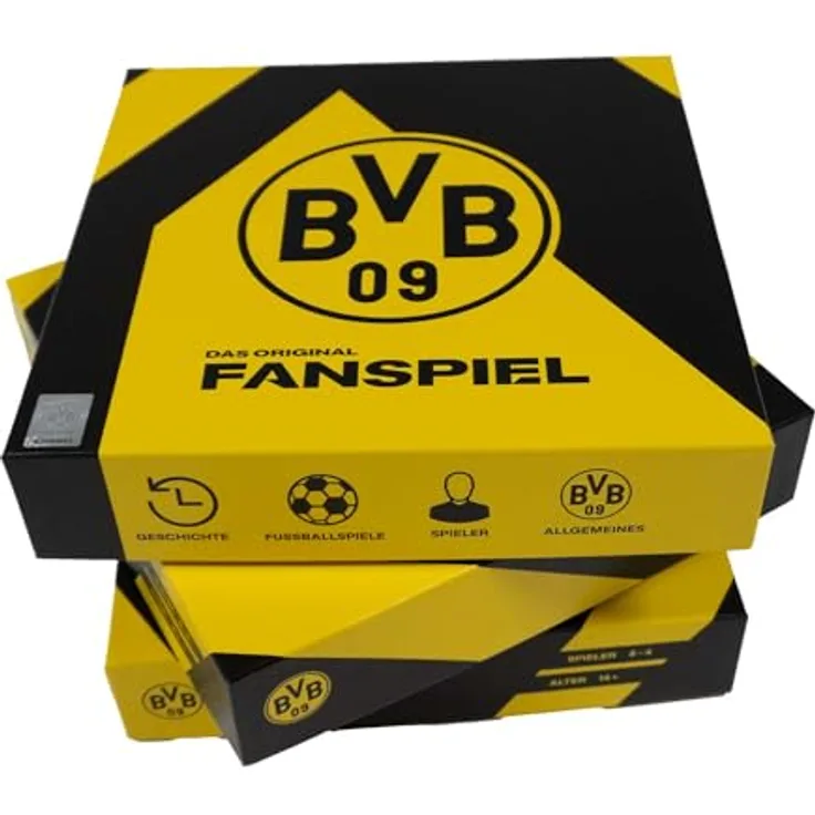 Huch & Friends Hutter Trade | Das Original-Fanspiel BVB 09 | UEFA Euro 2024 | Für Borussia Dortmund Fans | DFB-Brettspiel | Fußballspiel für Fußballfans | Spiele für Erwachsene | Für 2-4 Spieler ab 14 Jahren