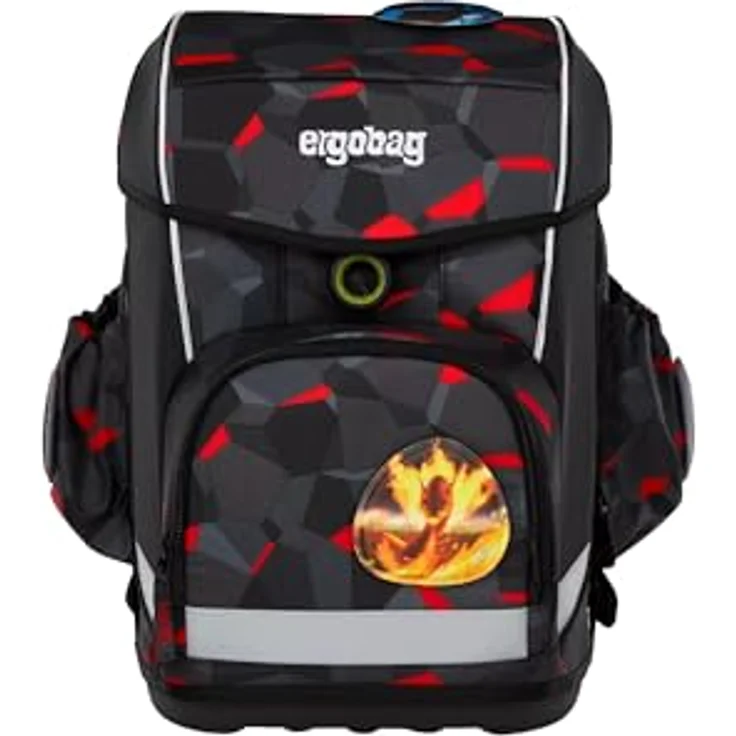 ergobag cubo light Set ergonomischer Schulrucksack, extra leicht, Set 5-teilig, 780 g, blau – Bild 2