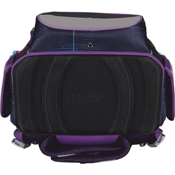 Der echte Scout sicherer Schulranzen, Neo Exklusiv Safety Light Spooky Starlight, 5er-Set, 21,5 l Volumen, 1.250 g Gewicht – Bild 3