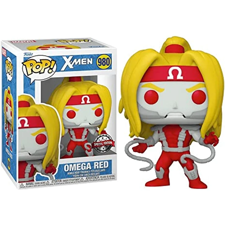 Funko POP! Marvel X-Men Omega Rot 980, Sonderedition Sammelfigur aus Vinyl, ca. 10 cm hoch – Bild 1