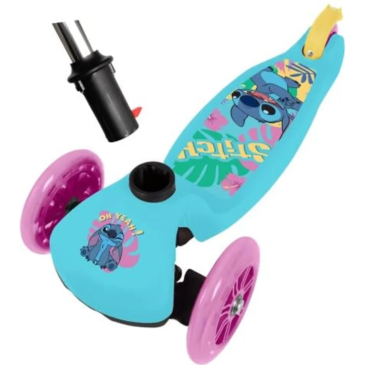 Seven Polska Stitch 3-Rad-Scooter, stabil und wendig, ideal für Kinder – Bild 3