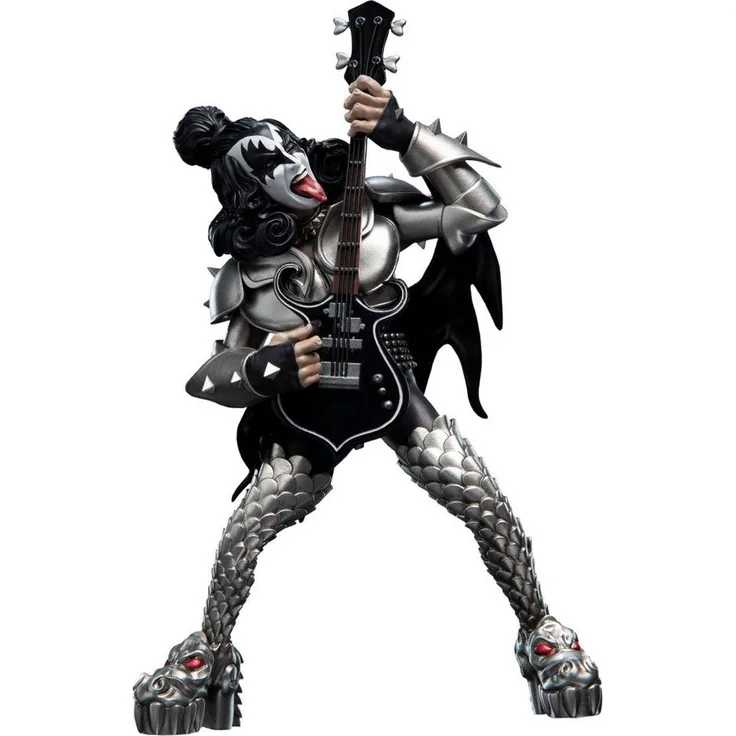 Weta Workshop KISS Mini Epics Vinyl Figur The Demon, 18 cm, offiziell lizenziert, in Geschenkbox