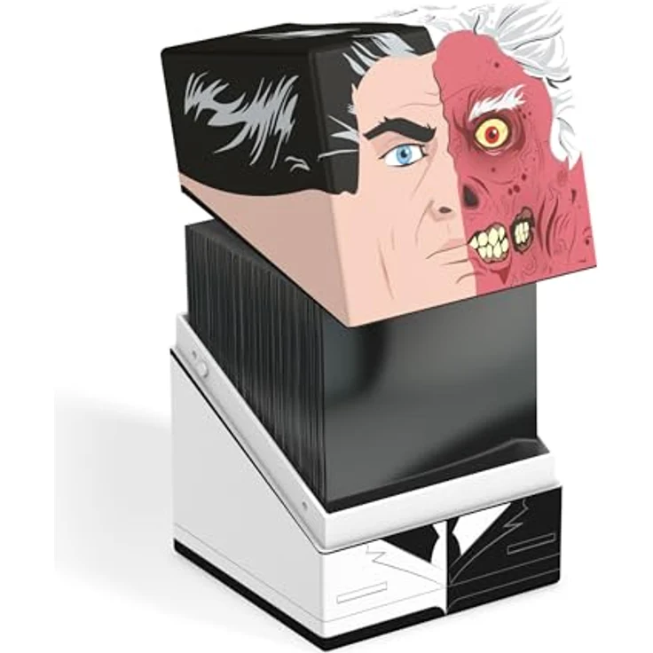DC Comics Squaroes Squaroe Batman: Gotham City GC011 – Two-Face, Sammelbox für bis zu 100 Karten, Deutschland – Bild 5