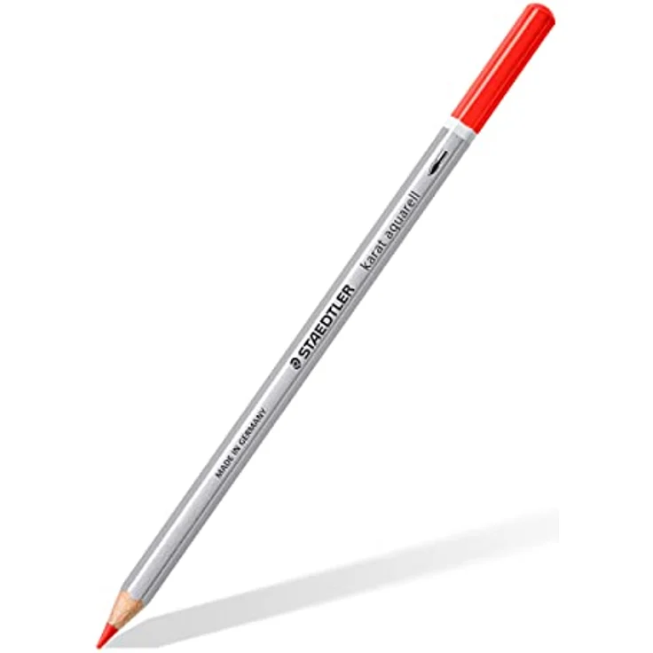STAEDTLER aquarell Buntstifte karat aquarell, wasservermalbare, weiche und farbintensive Mine, für unterschiedliche Trocken- und Nasstechniken, 60 Aquarellstifte im Metalletui, 125 M60 – Bild 3