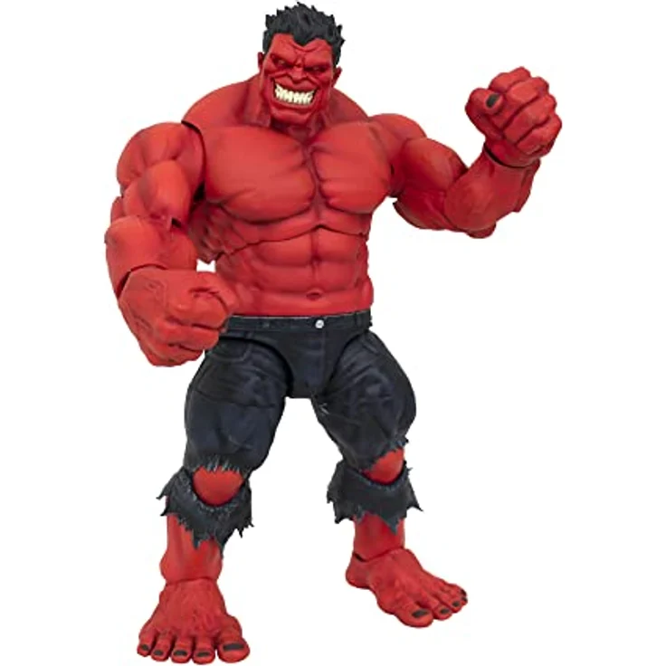 MERCHANDISING LICENCE Diamant-Auswahl - Marvel Select Red Hulk Action-Figur, 84265 – Bild 2