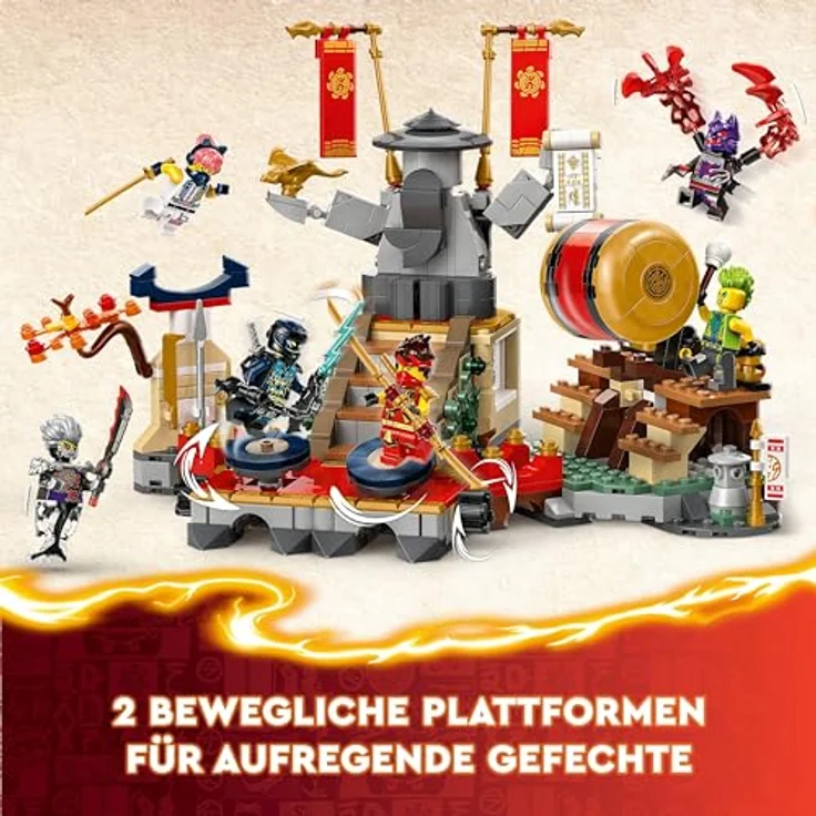 LEGO® Konstruktionsspielsteine Turnier-Arena (71818), LEGO Ninjago, (659 St), Made in Europe - Preisvergleich – Bild 6