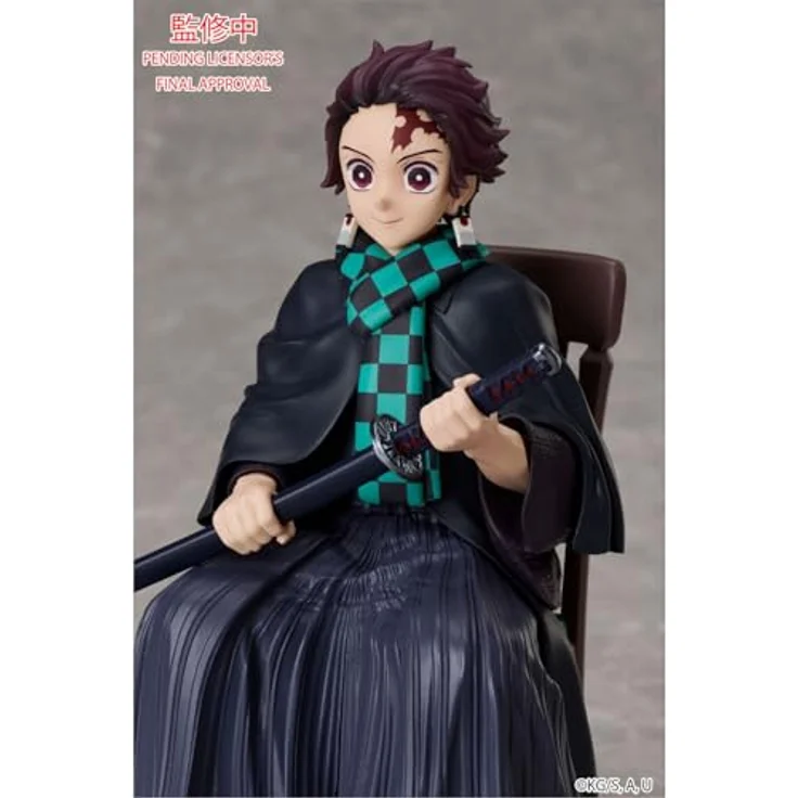 Aniplex Demon Slayer Kimetsu no Yaiba - Tanjiro Kamado Non-Scale-Figur, basierend auf Original-Illustrationen von ufotable, detailreiche Gestaltung, ideal für Sammler – Bild 5