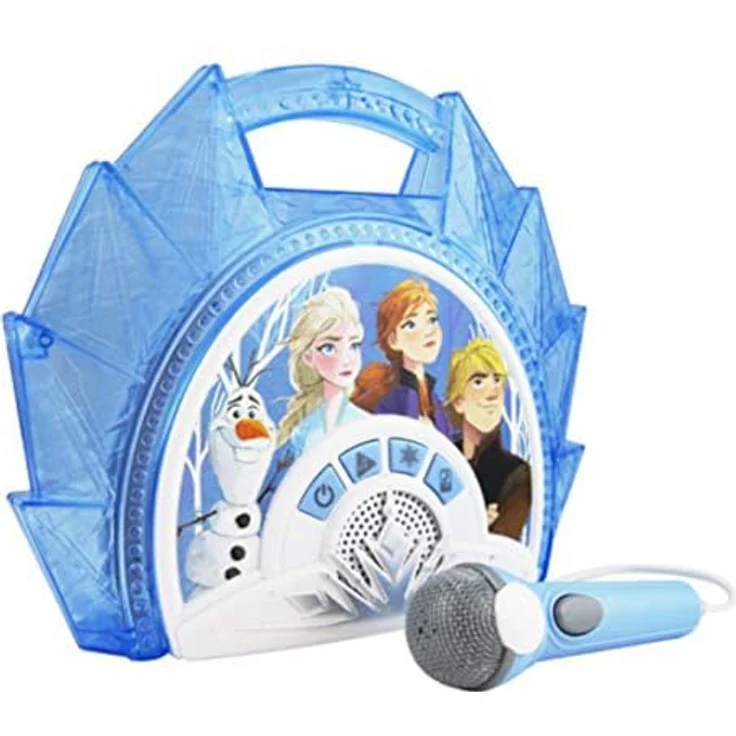 Disney Eiskönigin 2 / Frozen 2 Karaoke Maschine mit Mikrofon für Kinder - eKids FR-115V2 – Bild 2