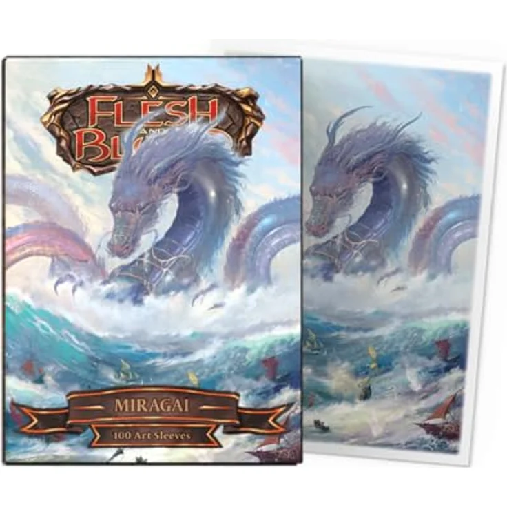 Dragon Shield Flesh & Blood Art Sleeves, 100 CT - Matte TCG Hüllen für Pokémon, Magic: The Gathering & One Piece, hohe Widerstandsfähigkeit und exzellente Shuffle-Erfahrung – Bild 2