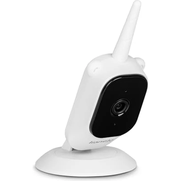 Lionelo Babyline 3.2 Camera, Full HD Babyphone-Kamera mit 1920x1080 px, bis zu 350m Reichweite, 7m Nachtmodus, Zwei-Wege-Kommunikation, 3-facher Zoom – Bild 3