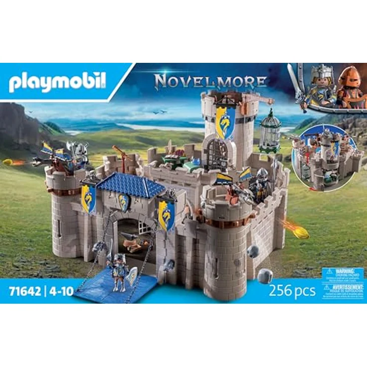 Playmobil® Arwynns Burg (71642), Novelmore Konstruktions-Spielset, (256 St), Made in Europe – Bild 4