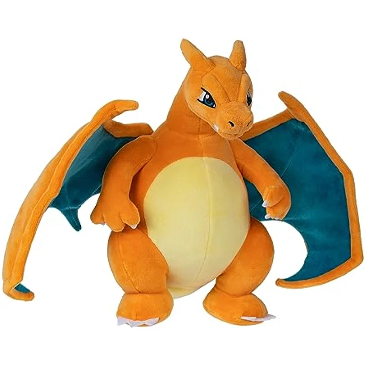 Pokémon PKW3723-30 cm Plüsch - Glurak, offizielles Plüsch – Bild 4