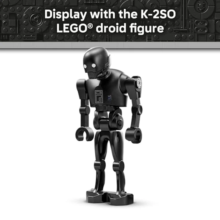 LEGO Star Wars™ 75434 Sicherheitsdroide K-2SO, Bausatz mit 845 Teilen, beweglichem Kopf und Armen, über 41 cm hoch, mehrfarbig – Bild 8