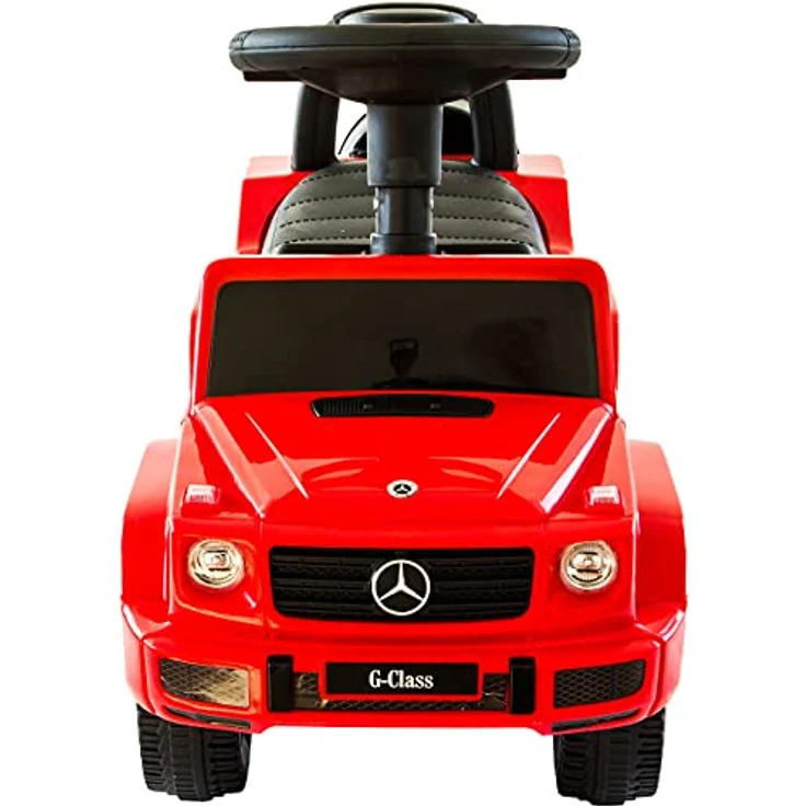 NATIV Rutscherauto Mercedes G350d, Babyrutscher mit leisen Kunststoffrädern, Kinderfahrzeug, Rutschauto – Bild 2