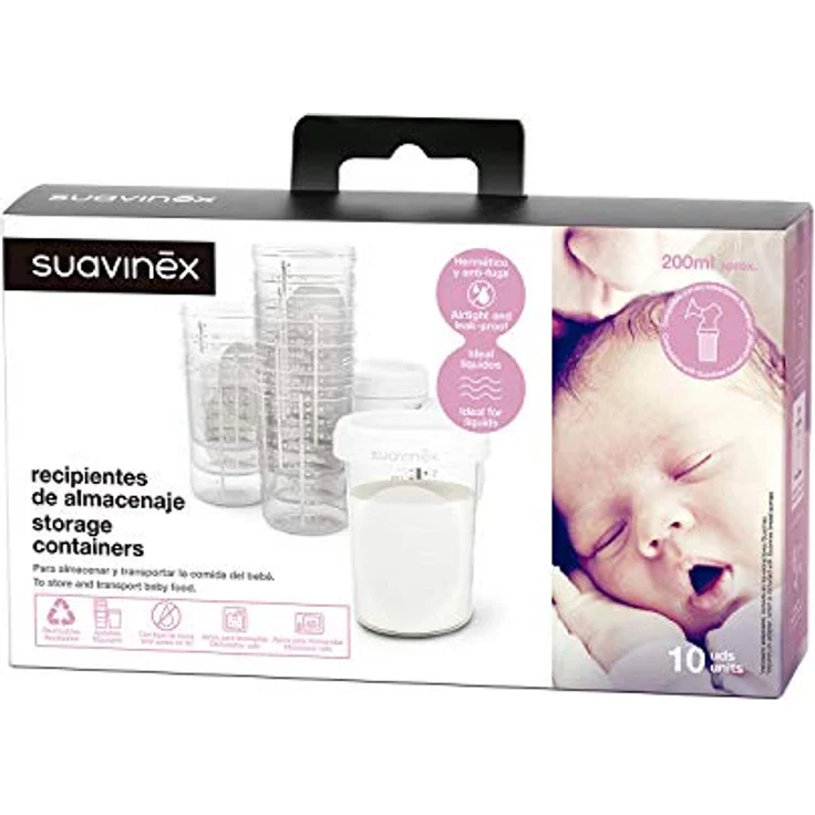 Suavinex Vorratsdosen, 10 Stück – Bild 5