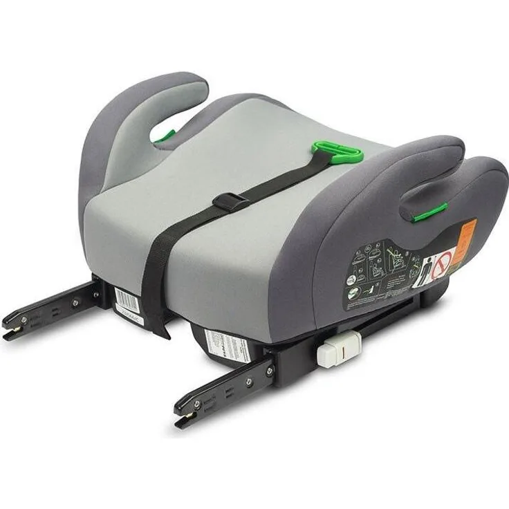 Caretero Puma I-Size, Kindersitz Autositz mit hohem Sicherheitsstandard, grau