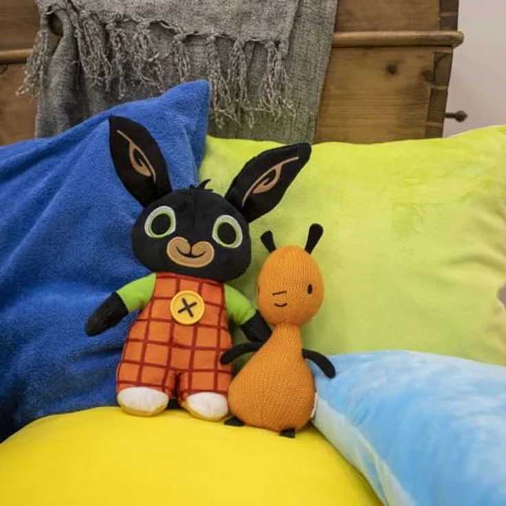 Bing Und Flop Set Plüschtiere EIN Apfset Superweiche Plüsch-Maskottchen Für Alle Kinder, von Bing, niedlich gestickt, ideal zum Kuscheln und Spielen – Bild 3