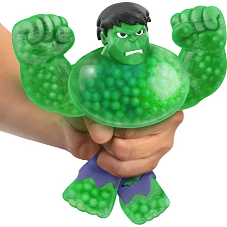 Heroes of Goo Jit Zu – Marvel-Helden-Packung. Der unglaubliche Hulk – knirschend, 11,5 cm groß, 41374 – Bild 4