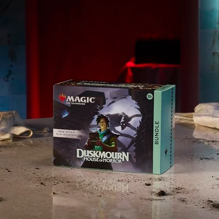 Magic: The Gathering Duskmourn: Haus des Schreckens Bundle (Englische Version) - Magic The Gathering Sammelkarten mit gruseligem Zubehör und limitierten Promokarten – Bild 2