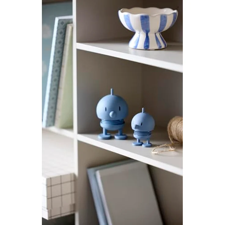 Hoptimist Bumble Set Limited Edition, Wackelfigur & Glücksbringer, Skandinavische Deko Figuren für Wohnzimmer & Büro, X-Small/Small, Sky – Bild 2