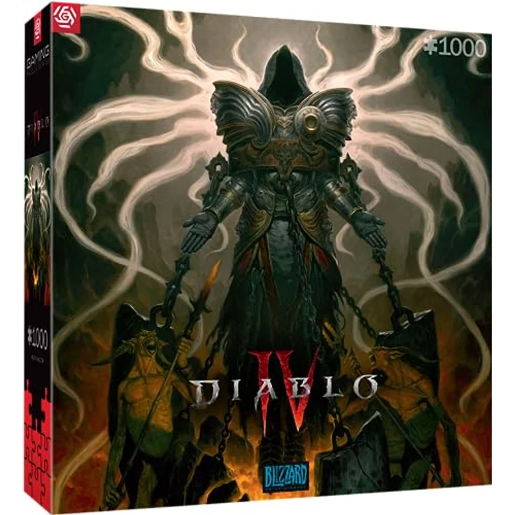 Good Loot GDL24491 Diablo IV Inarius Puzzle, 68.3 x 48 cm - Spectacular Graphics, Durable Structure, Canvas Effect – Bild 5