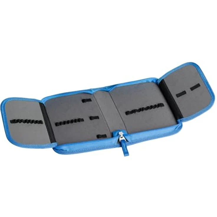 Baagl Federmäppchen Rennauto, großer Stauraum für Schreibutensilien, 20 x 15 x 3 cm – Bild 2