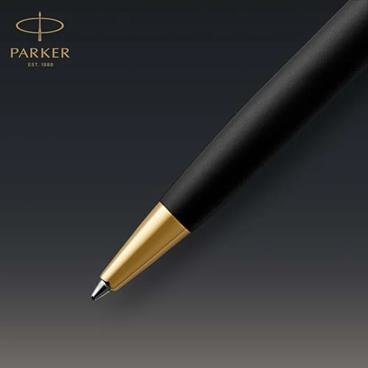 Parker Pen Sonnet, Eleganter Schreibstift in Schwarz mit zeitlosem Design und hoher Qualität – Bild 5
