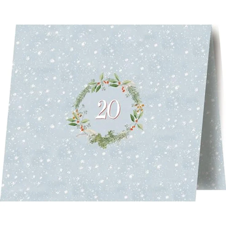 Coppenrath Coffee-Table-Adventskalender, Zauberhafte Weihnachtszeit mit 24 Briefkuverts, Geschichten und Deko-Anhängern – Bild 4