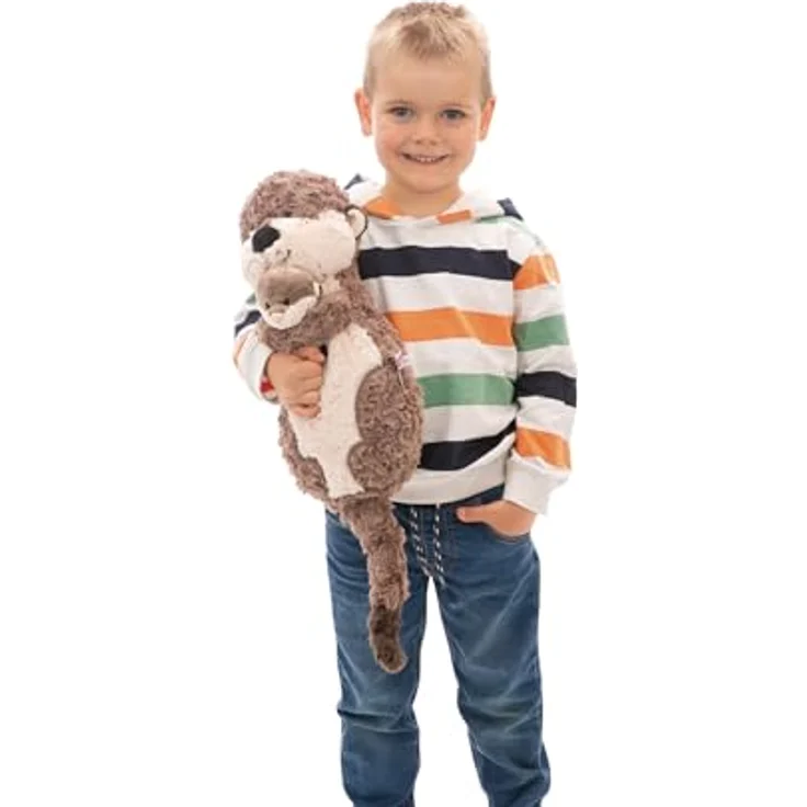 Nici Kuscheltier Otter Oda & Odalina, 40 cm, figürlich, recyceltes Material (Global Recycled Standard) – Bild 6