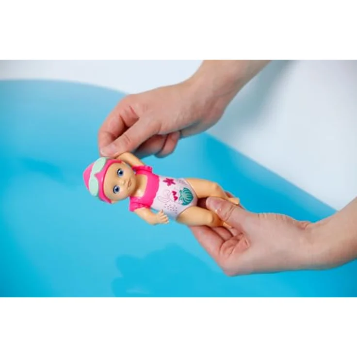 BABY Born Splish Splash Emma, Bade-Spielzeug mit mechanischer Schwimmfunktion für Kinder ab 1 Jahr, 839133 Zapf Creation – Bild 3