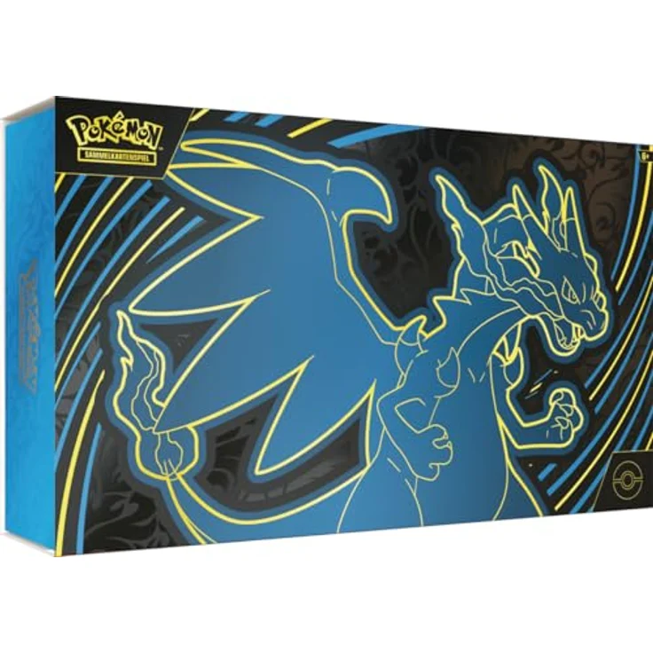 Pokémon Ultra-Premium-Kollektion Mega-Glurak X-ex, 2 holografische Promokarten, 18 Boosterpacks & Premium-Zubehör – Bild 1