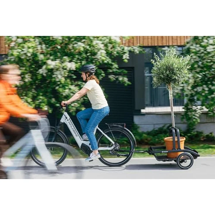 Hamax Venture Cargo Fahrradlastenanhänger, multifunktional mit Rad- und Geh-Modus, bis 50 kg, Aluminiumrahmen, inklusive Schutzhülle und Haken – Bild 5