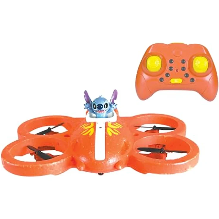 Lexibook My Flying Stitch RC, Ferngesteuertes 3D-Stitch Raumschiff mit Gestensteuerung und Loopings, für Innenbereich – Bild 1