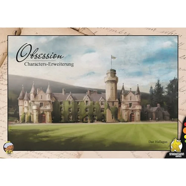 Marcel Straub Obsession: Characters [Erweiterung] - Brettspiel mit neuen Charakteren, Zielkarten und kooperativem Spielmodus – Bild 2