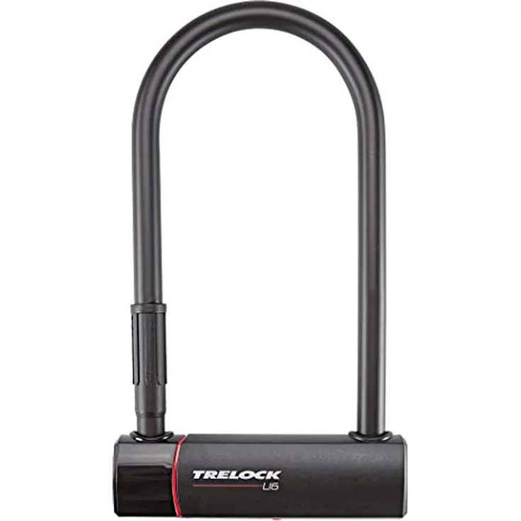 Trelock Unisex – Bügelschloss-2232025901 Bügelschloss, Schwarz, One Size