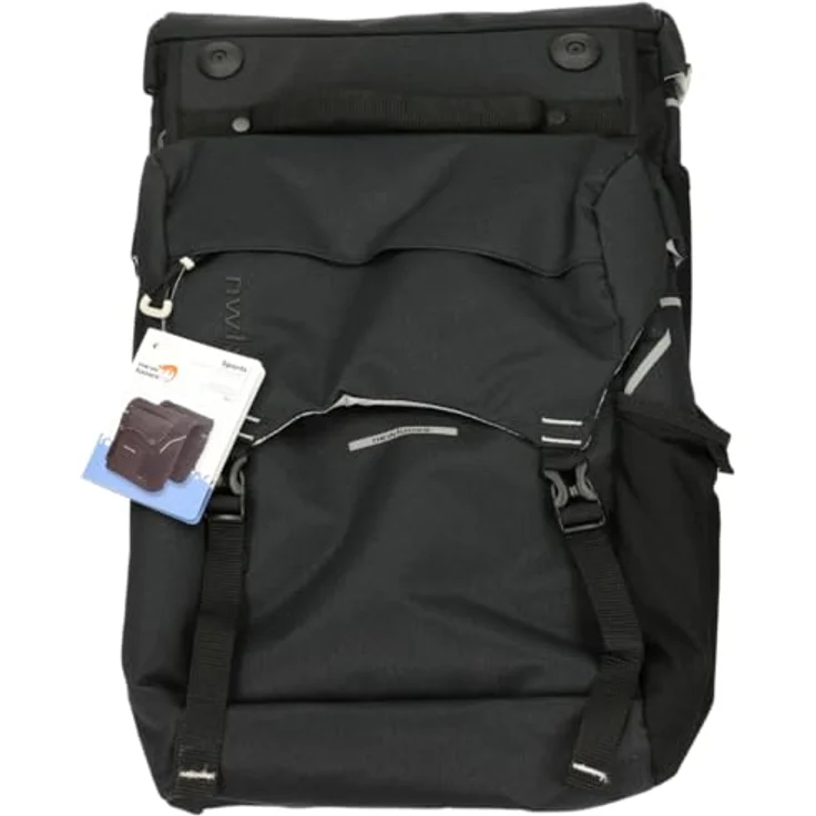 New Looxs Sports Double Racktime Dubbele Fietstas, Black, 32 Liter – Bild 2