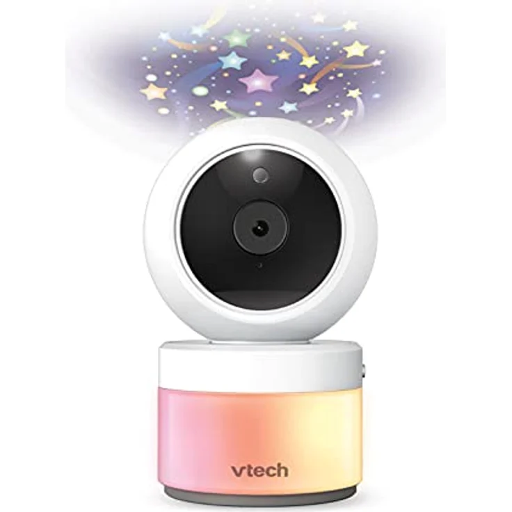VTech, Babyphone, Mobiles Kindermädchen, LCD-Bildschirm, 5-Zoll-Kamera, drehbar – Bild 5