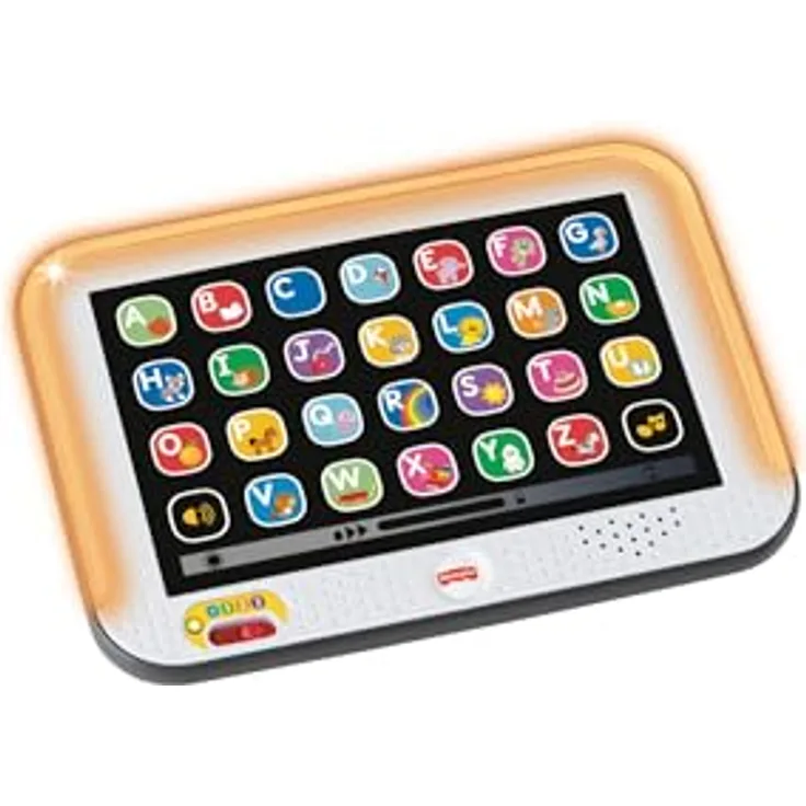 Fisher-Price® Lernspielzeug Lernspaß Smart Stages Tablet, interaktiv mit 28 App-Tasten, Licht und Sound, inklusive Batterien