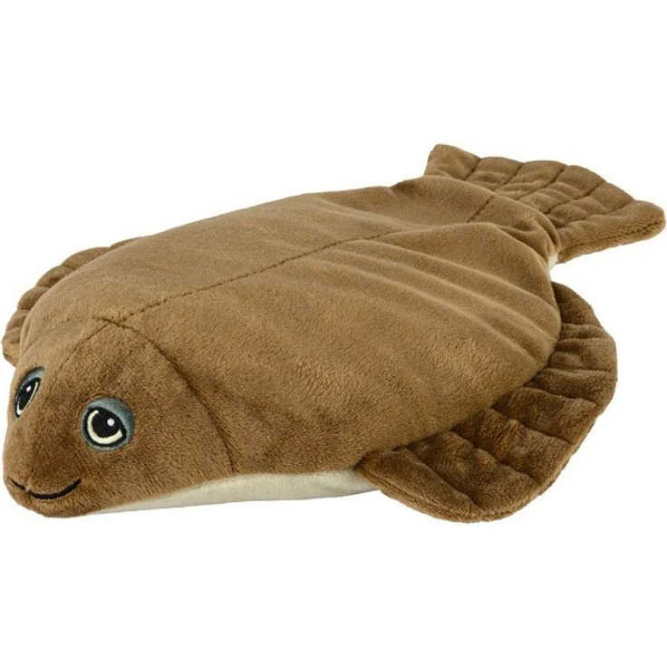 Greenlife Value Warmies® Wärmflasche "Scholle", Wärmekissen mit Hirse Lavendelfüllung, 32 cm, nicht herausnehmbar