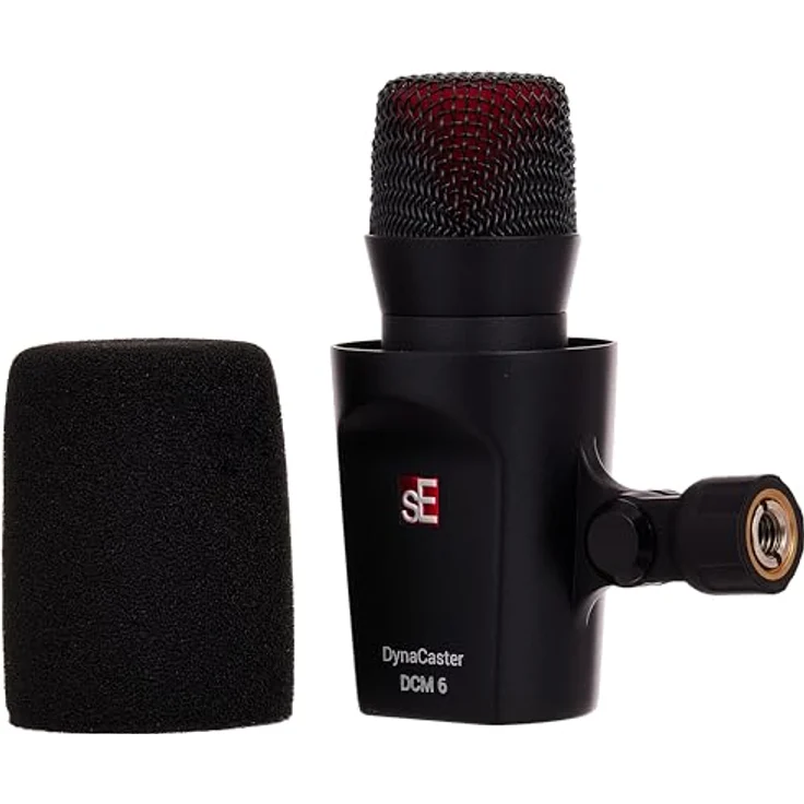 SE Electronics DCM6 Dynacaster DCM 6 Broadcast-Mikrofon, Schwarz – Bild 3