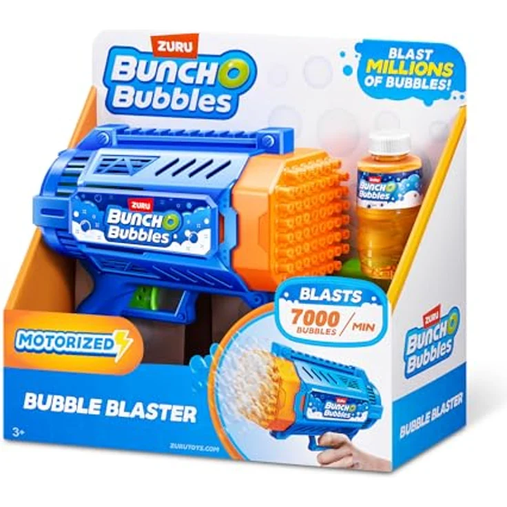Zuru Bunch O Bubbles Blaster Medium S1 (11348), motorisierter Blasenblaster erzeugt bis zu 7.000 Blasen pro Minute – Bild 5