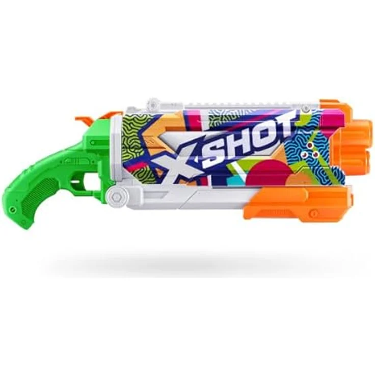XSHOT Water Fast-Fill Skins Pump Action, Ripple, Wasserblaster mit 700 ml Kapazität und doppelter Sprühdüse – Bild 2