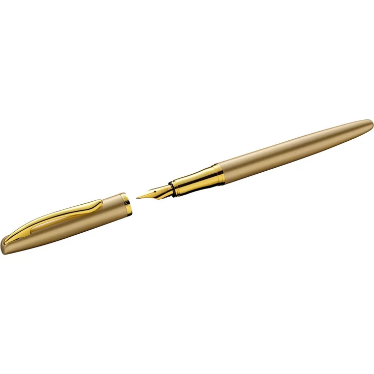 Pelikan Füllhalter Jazz® P36 Noble Elegance / Farbe: gold, Metall mit Patronenfüllsystem und mittlerer Strichstärke – Bild 1