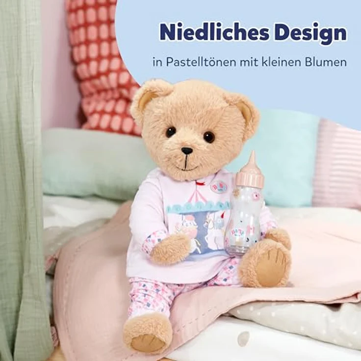 BABY born Magische Flasche, Puppenzubehör mit realistischem Effekt, Rosa – Bild 3