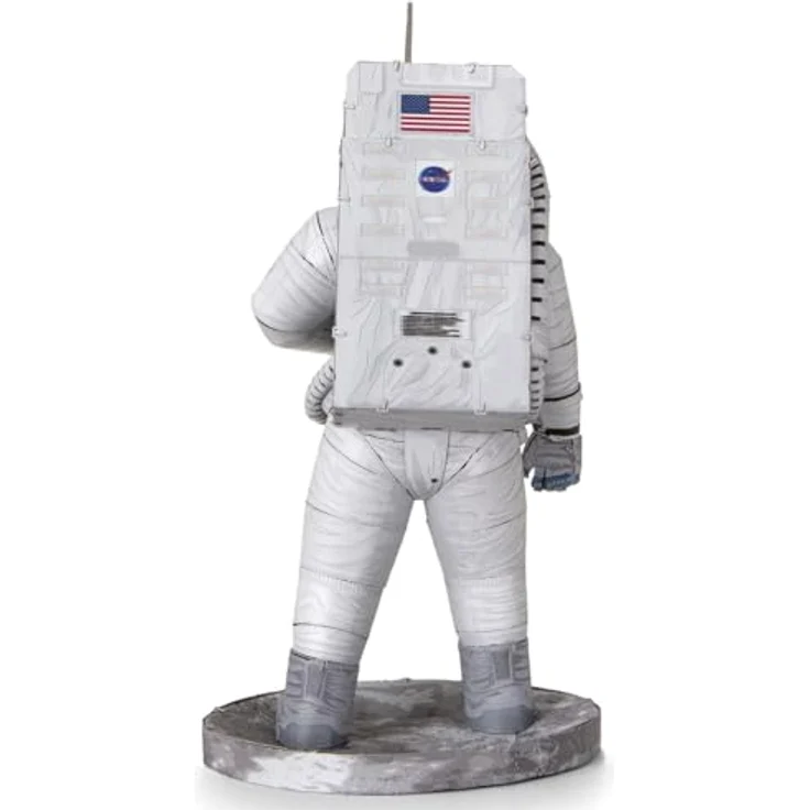 Fascinations Metal Earth PS2016, 3D Metall Puzzle Bausatz Raumfahrt Apollo 11 Astronaut, lasergeschnitten mit 2.5 Metallplatinen, für Erwachsene ab 14 Jahren – Bild 3