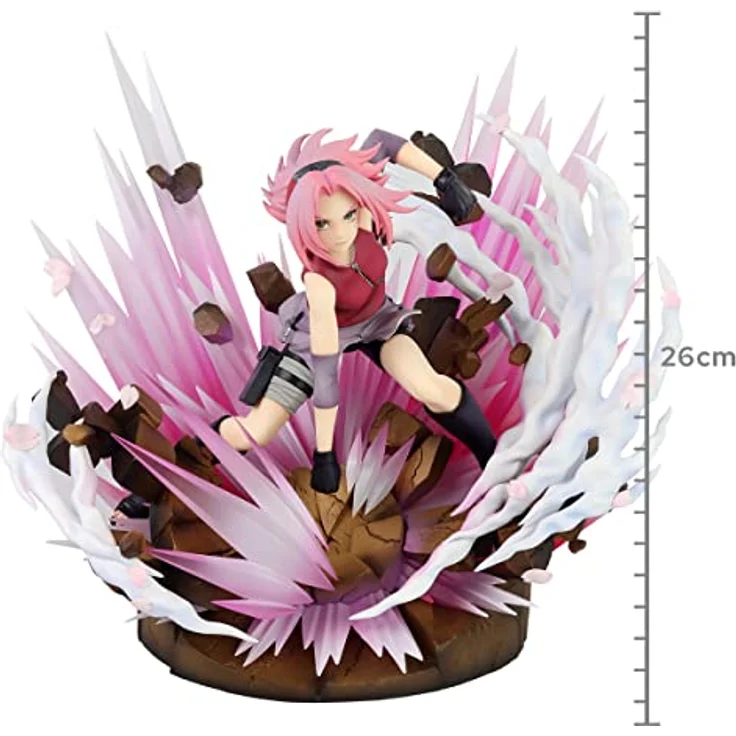 Unbekannt Megahouse Naruto Haruna Sakura Statuette Gals DX Vers. 3-27 cm – Bild 2