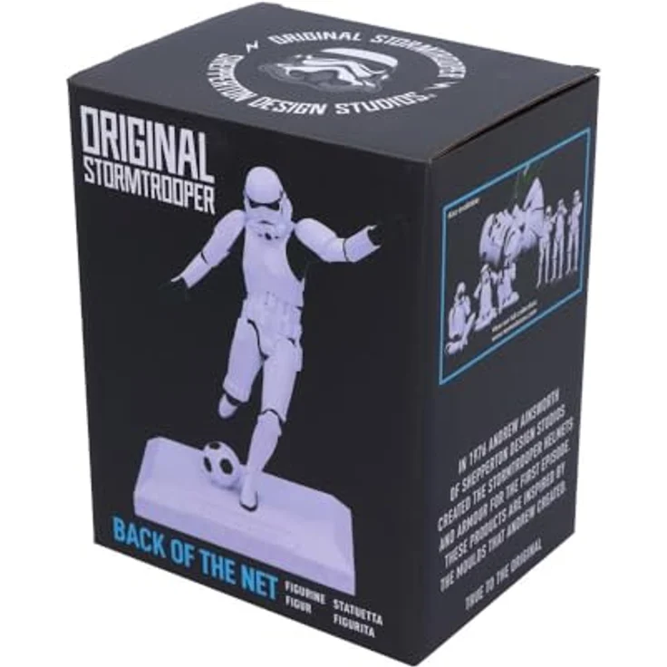 Nemesis Now Star Wars - Original Stormtrooper - Handbemalte Sammelfigur mit Ball, weiß – Bild 7