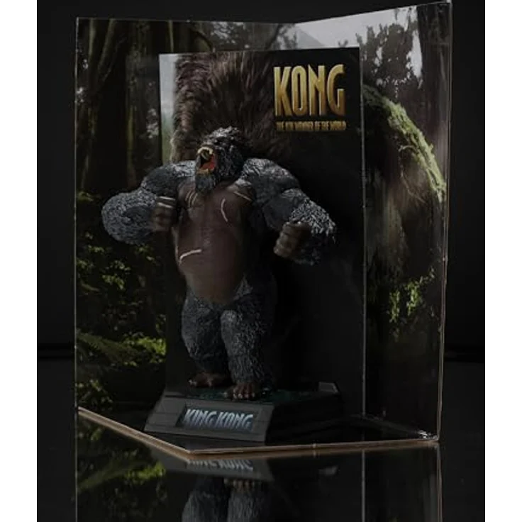 Mcfarlane Toys King Kong 2005 Movie Maniacs, detailreiche PVC-Statue, 17 cm mit Base und Backdrop – Bild 5