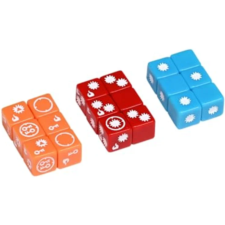 Infolist Leder Games Arcs (EN) - Strategisches Kartenspiel für 3-4 Spieler mit innovativem, kartengesteuertem Aktionssystem und einfachem Würfelsystem – Bild 6